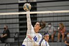 VB vs RIC  Wheaton Women's Volleyball vs Rhode Island College. - Photo by Keith Nordstrom : Wheaton, Volleyball, VB